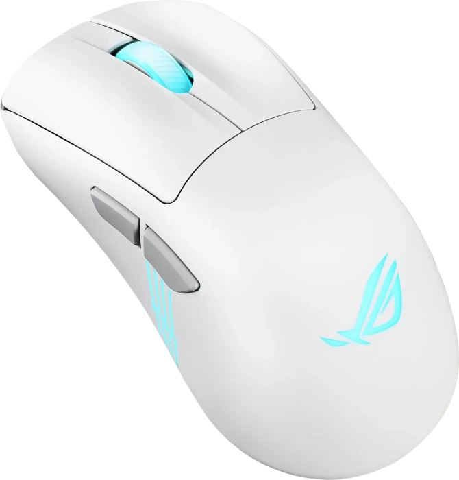 ASUS ROG Keris II Origin Wireless Moonlight White, USB/Bluetooth