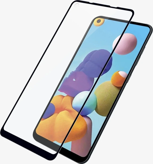 PanzerGlass Edge-to-Edge Case Friendly für Samsung Galaxy A21 schwarz