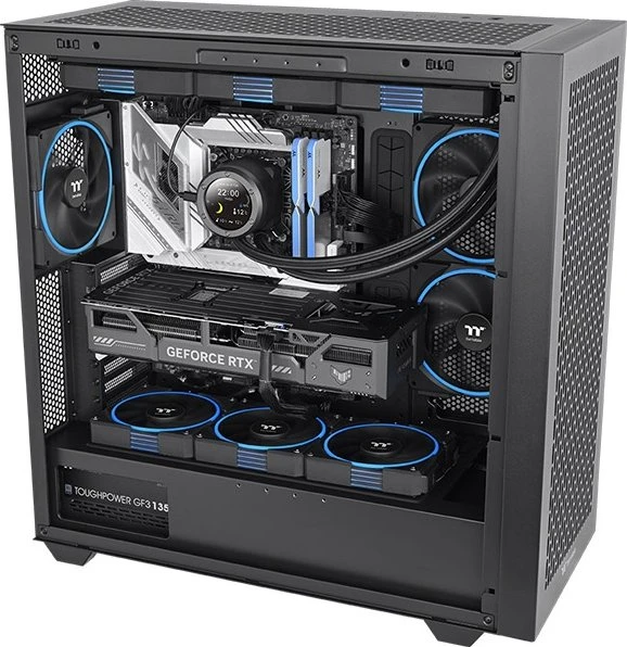 Thermaltake TS140 EX RGB, schwarz, 140mm, 3er-Pack