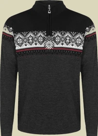 Dale of Norway Moritz Strickpullover dark charcoal/raspberry/black (Herren)