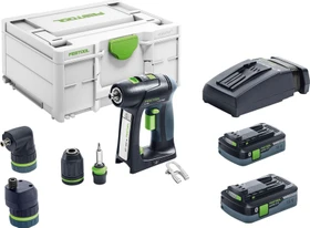 Festool C 18 HPC 4.0 I-Set Akku-Bohrschrauber inkl. Systainer + 2 Akkus 4.0Ah + Zubehör