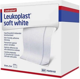 BSN medical Leukoplast Soft White, 8cm x 5m, 1 Stück