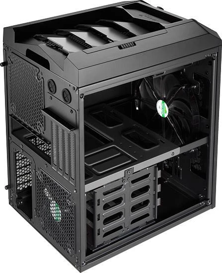 AeroCool Xpredator Cube Black Edition, Acrylfenster