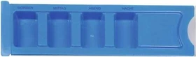 CareLiv 1 Tag Medikamentenbox blau, 1 Stück