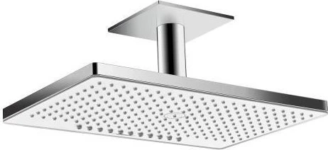 Hansgrohe Rainmaker Select Kopfbrause 460 2jet EcoSmart mit Deckenanschluss chrom/weiß