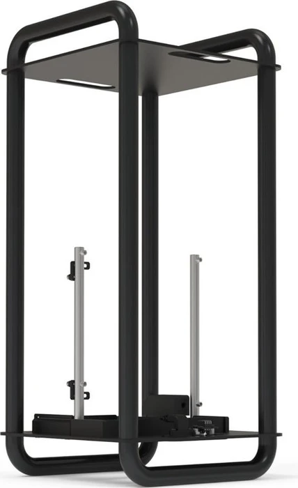 Streacom DA6 XL Open Frame, schwarz, Mini-ITX