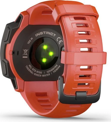 Garmin Instinct red/slate grey