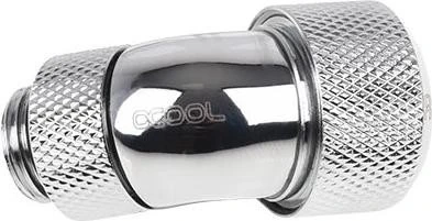 Alphacool Eiszapfen 45° Rohranschluss G1/4" auf 16mm, schwarz