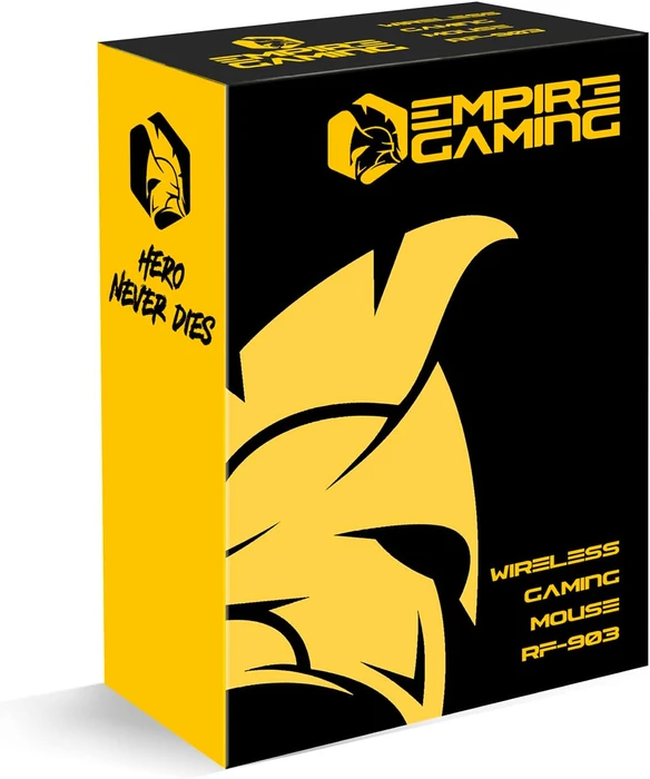 Empire Gaming RF-903 Wireless Mouse schwarz, USB