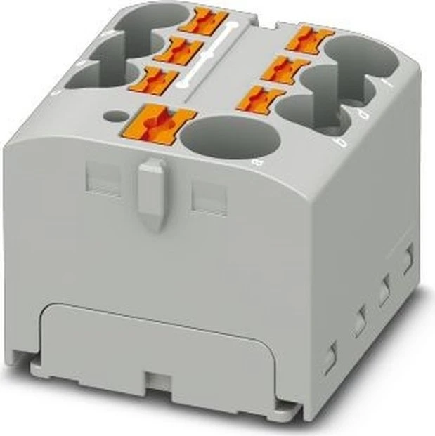 Phoenix Contact PTFIX 10/6X4-G GY - Verteilerblock