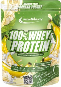 IronMaxx 100% Whey Protein Banane Yoghurt 500g