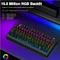 Aula F75 Pro, Black Contour, LEDs RGB, hot-swap, LEOBOG Seiya Star Vector, USB/Bluetooth, US Vorschaubild