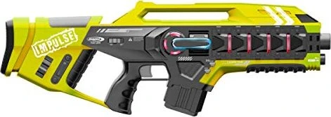 Jamara Impulse Laser Gun Rifle Set gelb/rot