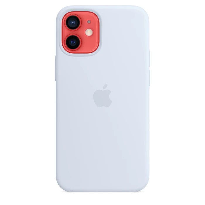 Apple Silikon Case mit MagSafe für iPhone 12 Mini wolkenblau