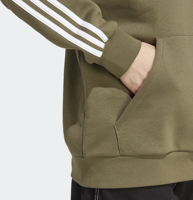 adidas Adicolor Classics 3-Streifen Hoodie olive strata (Herren)
