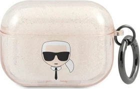 Karl Lagerfeld AirPods Pro Case Glitter gold