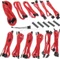 BitFenix Alchemy 2.0 BQT-DPP-Series Kabel Kit für Netzteile, rot Vorschaubild