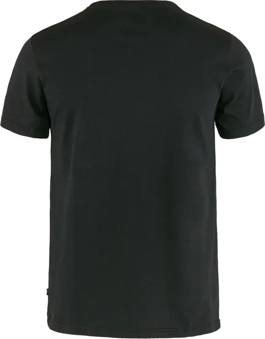 Fjällräven Logo Funktionsshirt kurzarm schwarz (Herren)