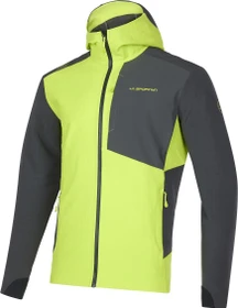 La Sportiva Descender Storm Funktionsjacke lime punch/carbon (Herren)