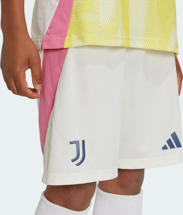 adidas Juventus Turin 2024/2025 Auswärtsshorts off white (Junior)