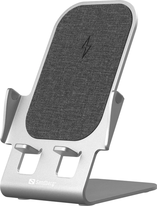 Sandberg Wireless Charger Stand 15W grau