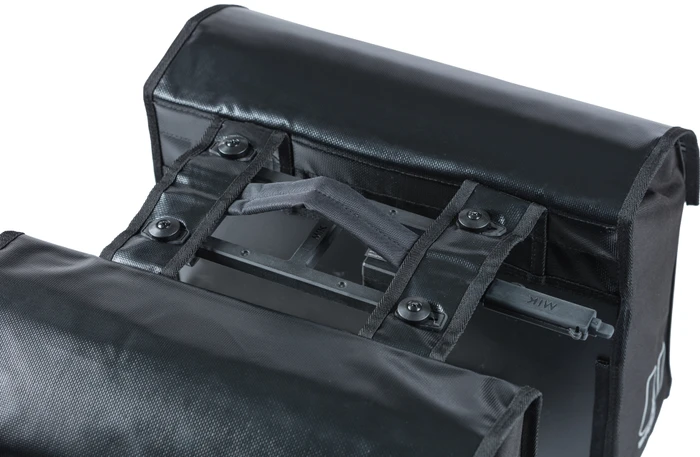 Basil Urban Load Doppeltasche MIK Gepäcktasche schwarz