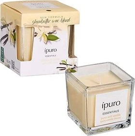 ipuro Duftkerze Soft Vanilla gelb Vanilla, 1 St.