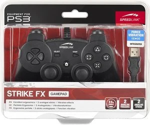 Speedlink Strike FX Gamepad schwarz (PS3/PC)