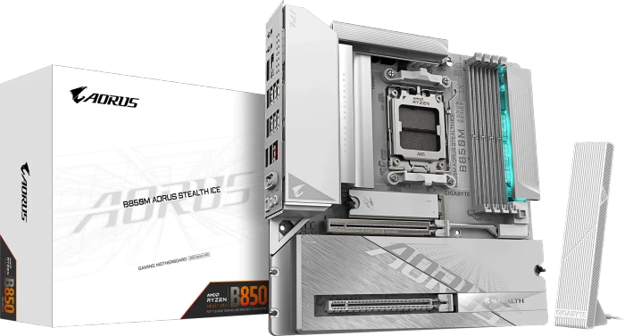 GIGABYTE B850M AORUS Stealth ICE (AMD AM5)