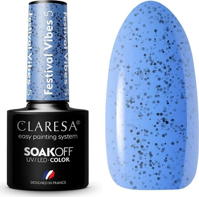 Claresa UV-Nagellack Festival Vibes 5, 5ml