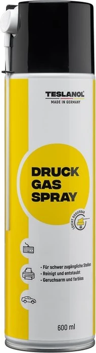 Teslanol Druckgasspray zum Reinigen und Entstauben, 600ml