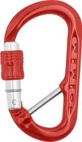 DMM XSRE Lock Captive Bar Materialkarabiner rot/titan