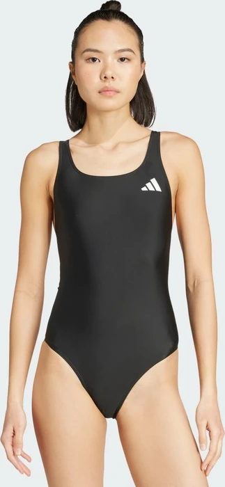 adidas mit V-förmigem Rückendesign Badeanzug schwarz (Damen)
