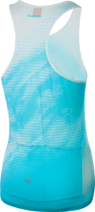 Löffler Bike Racerback Top Aero Trikot ärmellos cool water (Damen)
