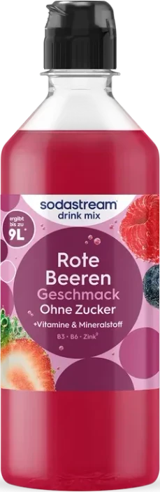 SodaStream Drink Mix Rote Beeren ohne Zucker Sirup 440ml