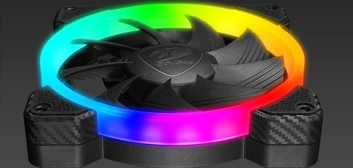 Cougar Vortex RGB FCB 120, LED-Steuerung, 120mm, 3er-Pack