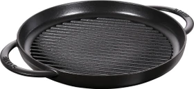 Zwilling Staub Grillpfanne rund 30cm schwarz