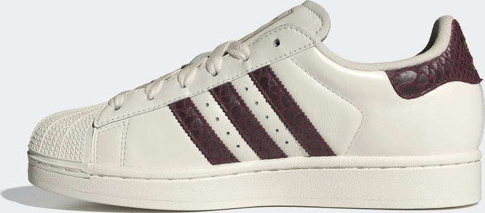 adidas Superstar II off white/maroon/gold metallic (Damen)