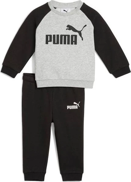 Puma Minicats Essentials Raglan Crew Trainingsanzug puma black (Junior)