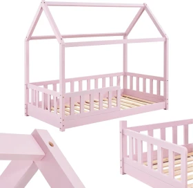Juskys Marli Kinderbett 80x160cm rosa