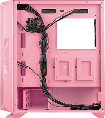 Antec NX800 pink, Glasfenster