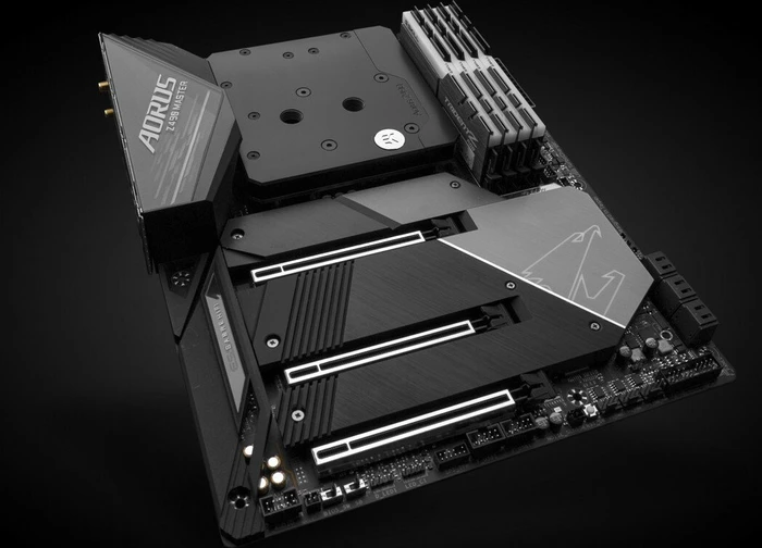 EK Water Blocks Quantum Line EK-Quantum Momentum Aorus Z490 Master D-RGB Monoblock, Acetal