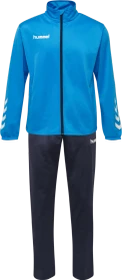 hummel Promo Poly Trainingsanzug diva blue/marine (Junior)