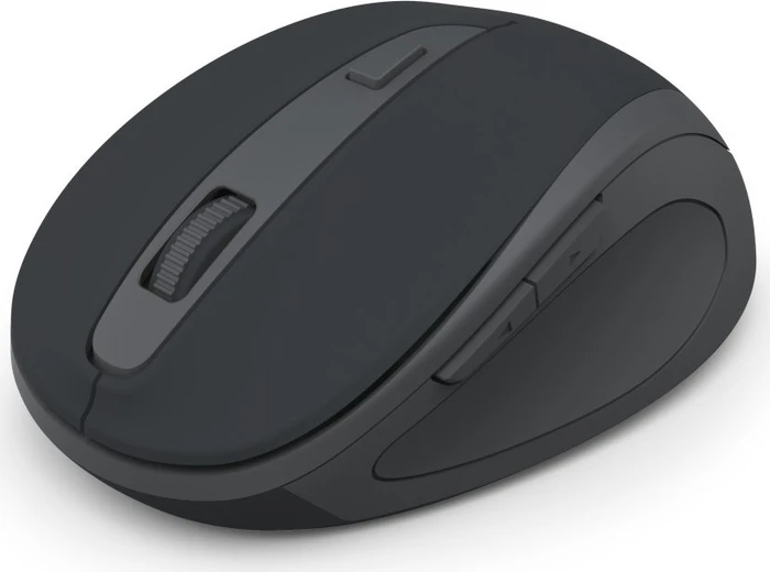 Hama WM-400 Silent Wireless 6-Button Mouse schwarz/grau, USB