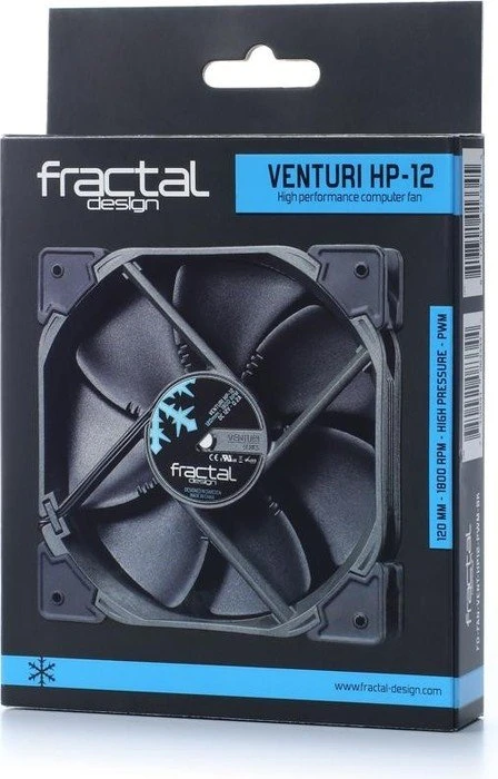 Fractal Design Venturi HP-12 PWM schwarz, 120mm