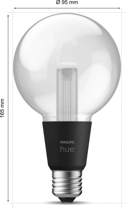 Philips Hue White and Color Ambiance Lightguide E27 G95 6.8W