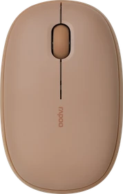 Rapoo M660 Silent Multi-mode Wireless braun, USB/Bluetooth (14381)