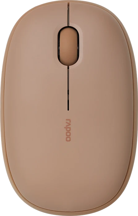 Rapoo M660 Silent Multi-mode Wireless braun, USB/Bluetooth