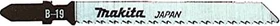 Makita B-19 Stichsägeblatt 12Z, 90mm, 5 Stück