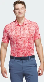 adidas Ultimate365 Mesh Print Poloshirt kurzarm semi pink spark/better scarlett (Herren)